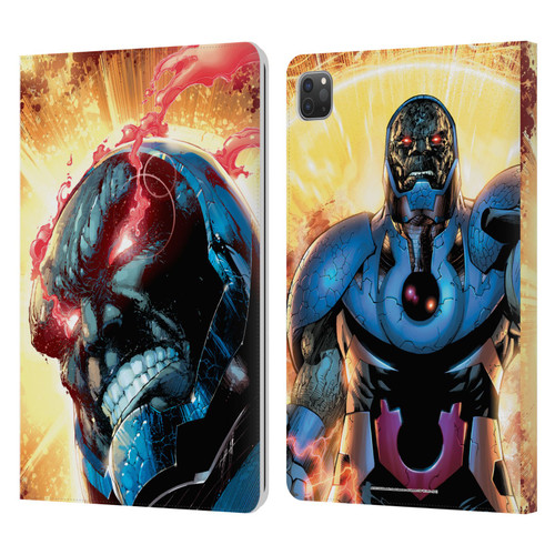Justice League DC Comics Darkseid Comic Art New 52 #6 Cover Leather Book Wallet Case Cover For Apple iPad Pro 11 2020 / 2021 / 2022