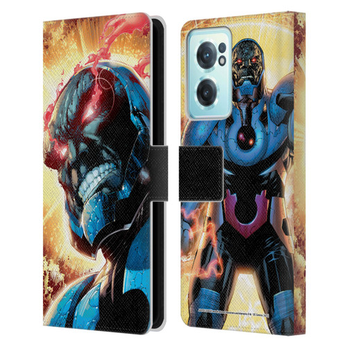 Justice League DC Comics Darkseid Comic Art New 52 #6 Cover Leather Book Wallet Case Cover For OnePlus Nord CE 2 5G