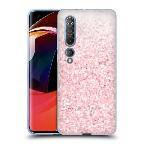 Nature Magick Rose Gold Marble Glitter Pink Sparkle 2 Soft Gel Case for Xiaomi Mi 10 5G / Mi 10 Pro 5G