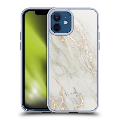 Nature Magick Marble Metallics Gold Soft Gel Case for Apple iPhone 12 / iPhone 12 Pro