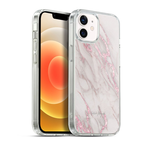 Nature Magick Marble Metallics Pink Soft Gel Case for Apple iPhone 12 / iPhone 12 Pro & MagSafe
