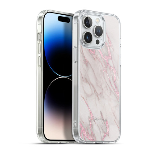 Nature Magick Marble Metallics Pink Soft Gel Case for Apple iPhone 13 Pro Max & MagSafe