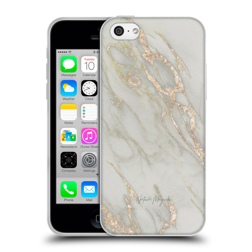 Nature Magick Marble Metallics Gold Soft Gel Case for Apple iPhone 5c
