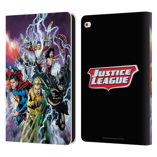 Justice League DC Comics Comic Book Covers New 52 #15 Leather Book Wallet Case Cover For Apple iPad Air 2 (2014)