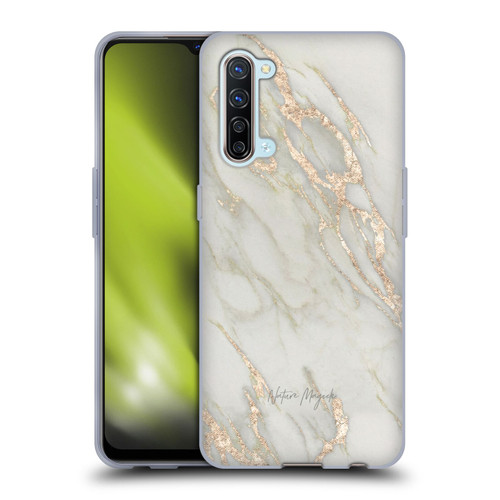 Nature Magick Marble Metallics Gold Soft Gel Case for OPPO Find X2 Lite 5G