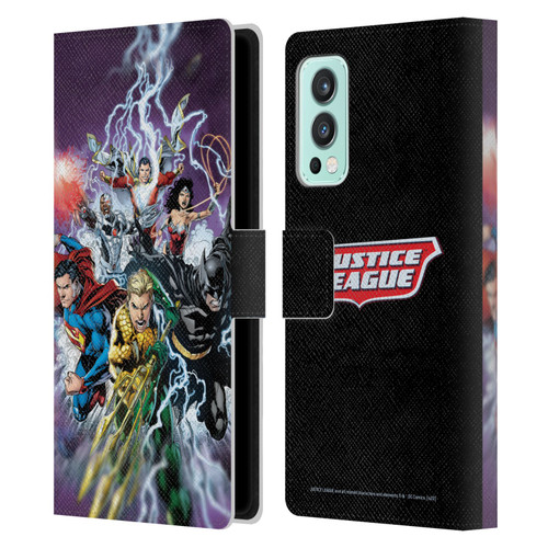 Justice League DC Comics Comic Book Covers New 52 #15 Leather Book Wallet Case Cover For OnePlus Nord 2 5G