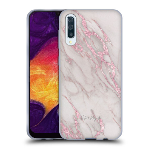 Nature Magick Marble Metallics Pink Soft Gel Case for Samsung Galaxy A50/A30s (2019)