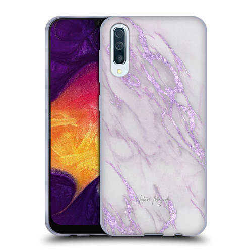 Nature Magick Marble Metallics Purple Soft Gel Case for Samsung Galaxy A50/A30s (2019)