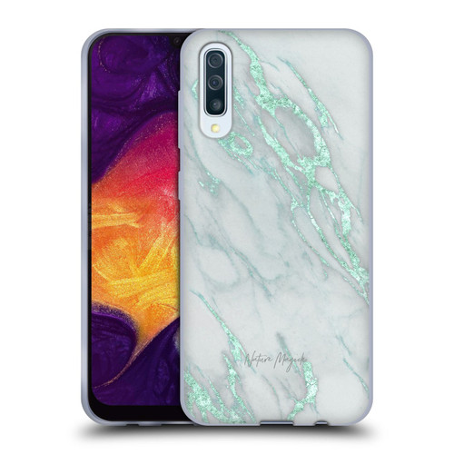 Nature Magick Marble Metallics Teal Soft Gel Case for Samsung Galaxy A50/A30s (2019)