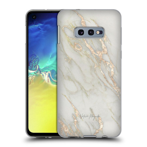 Nature Magick Marble Metallics Gold Soft Gel Case for Samsung Galaxy S10e