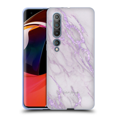 Nature Magick Marble Metallics Purple Soft Gel Case for Xiaomi Mi 10 5G / Mi 10 Pro 5G