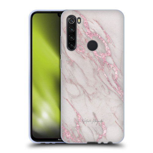Nature Magick Marble Metallics Pink Soft Gel Case for Xiaomi Redmi Note 8T