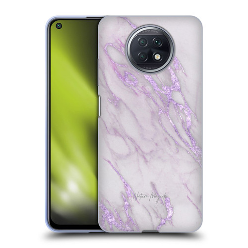 Nature Magick Marble Metallics Purple Soft Gel Case for Xiaomi Redmi Note 9T 5G