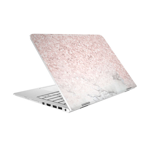 Nature Magick Rose Gold Marble Glitter Blush Sparkle Vinyl Sticker Skin Decal Cover for HP Spectre Pro X360 G2