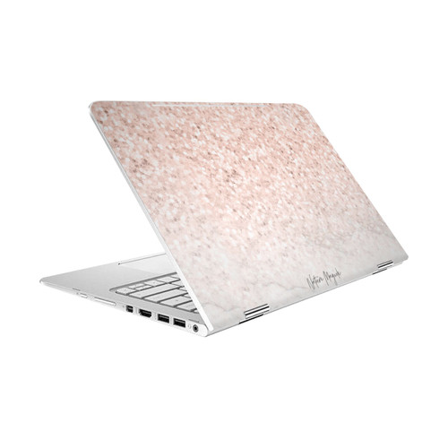 Nature Magick Rose Gold Marble Glitter Rose Gold Sparkle Vinyl Sticker Skin Decal Cover for HP Spectre Pro X360 G2