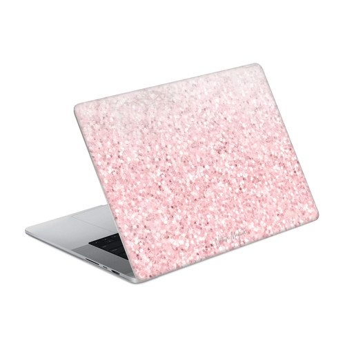 Nature Magick Rose Gold Marble Glitter Pink Sparkle 2 Vinyl Sticker Skin Decal Cover for Apple MacBook Pro 14" A2442