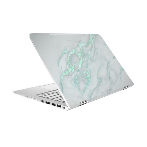 Nature Magick Marble Metallics Teal Vinyl Sticker Skin Decal Cover for HP Spectre Pro X360 G2