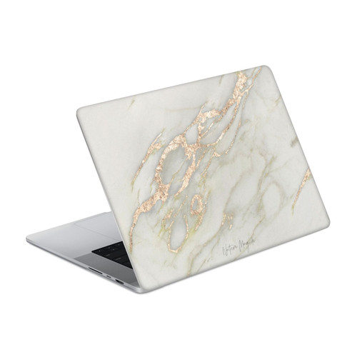 Nature Magick Marble Metallics Gold Vinyl Sticker Skin Decal Cover for Apple MacBook Pro 14" A2442