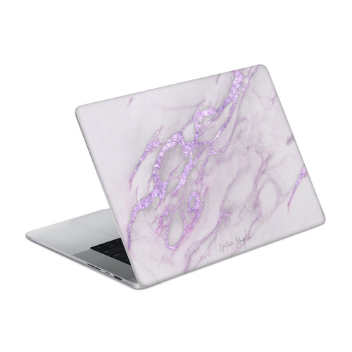 Nature Magick Marble Metallics Purple Vinyl Sticker Skin Decal Cover for Apple MacBook Pro 14" A2442