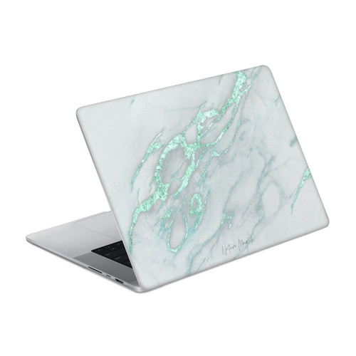 Nature Magick Marble Metallics Teal Vinyl Sticker Skin Decal Cover for Apple MacBook Pro 14" A2442