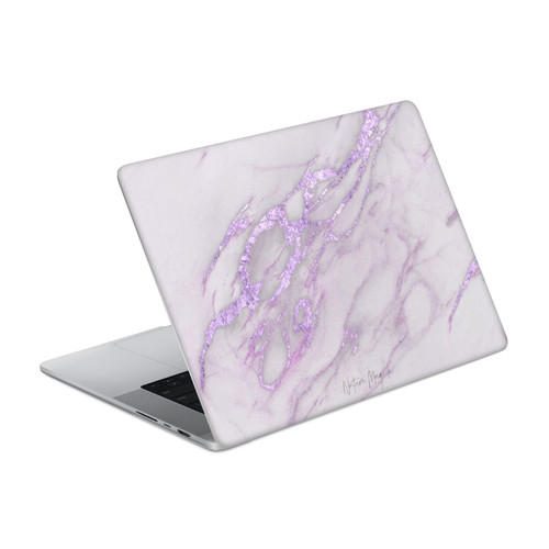 Nature Magick Marble Metallics Purple Vinyl Sticker Skin Decal Cover for Apple MacBook Pro 16" A2485