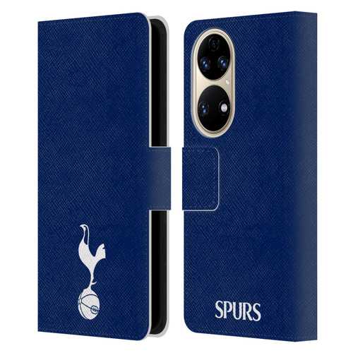 Tottenham Hotspur F.C. Badge Small Cockerel Leather Book Wallet Case Cover For Huawei P50