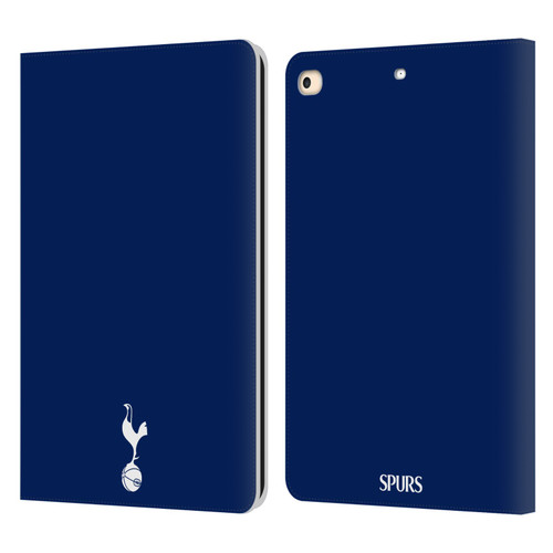 Tottenham Hotspur F.C. Badge Small Cockerel Leather Book Wallet Case Cover For Apple iPad 9.7 2017 / iPad 9.7 2018
