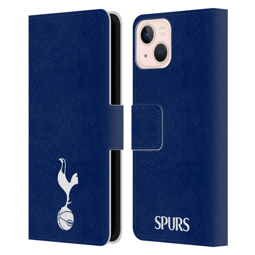 Tottenham Hotspur F.C. Badge Small Cockerel Leather Book Wallet Case Cover For Apple iPhone 13