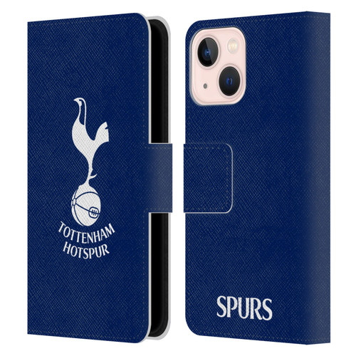 Tottenham Hotspur F.C. Badge Cockerel Leather Book Wallet Case Cover For Apple iPhone 13 Mini