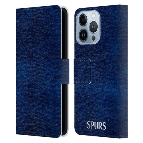Tottenham Hotspur F.C. Badge Distressed Leather Book Wallet Case Cover For Apple iPhone 13 Pro
