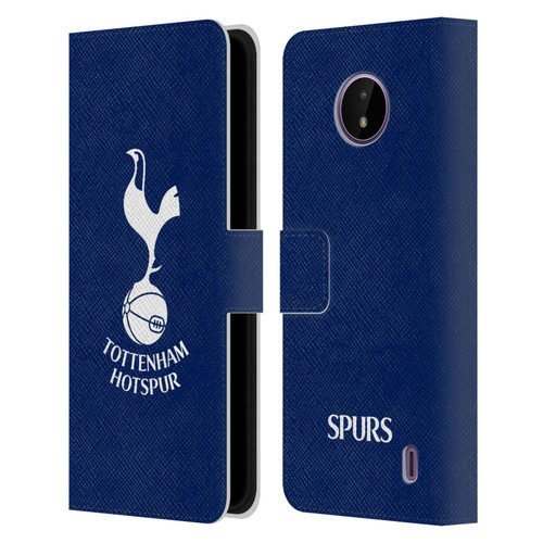 Tottenham Hotspur F.C. Badge Cockerel Leather Book Wallet Case Cover For Nokia C10 / C20