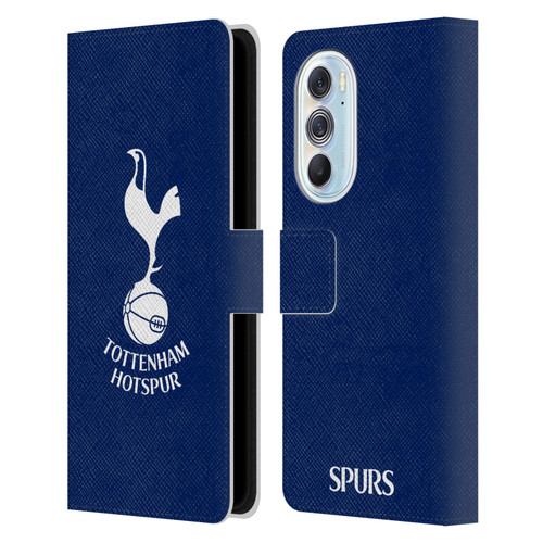 Tottenham Hotspur F.C. Badge Cockerel Leather Book Wallet Case Cover For Motorola Edge X30