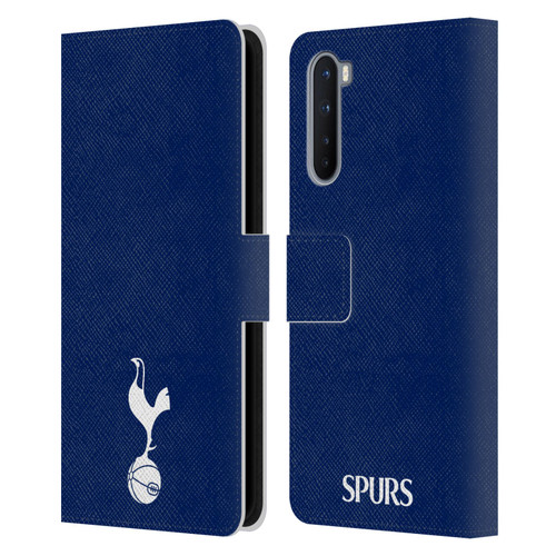 Tottenham Hotspur F.C. Badge Small Cockerel Leather Book Wallet Case Cover For OnePlus Nord 5G