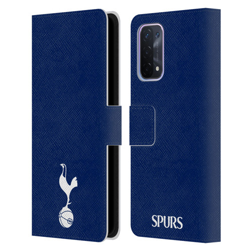 Tottenham Hotspur F.C. Badge Small Cockerel Leather Book Wallet Case Cover For OPPO A54 5G
