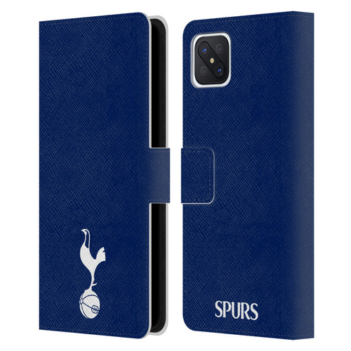 Tottenham Hotspur F.C. Badge Small Cockerel Leather Book Wallet Case Cover For OPPO Reno4 Z 5G