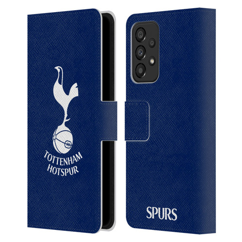 Tottenham Hotspur F.C. Badge Cockerel Leather Book Wallet Case Cover For Samsung Galaxy A33 5G (2022)