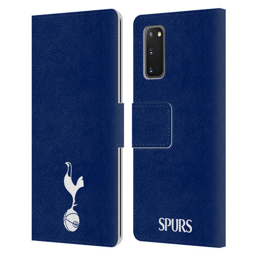 Tottenham Hotspur F.C. Badge Small Cockerel Leather Book Wallet Case Cover For Samsung Galaxy S20 / S20 5G