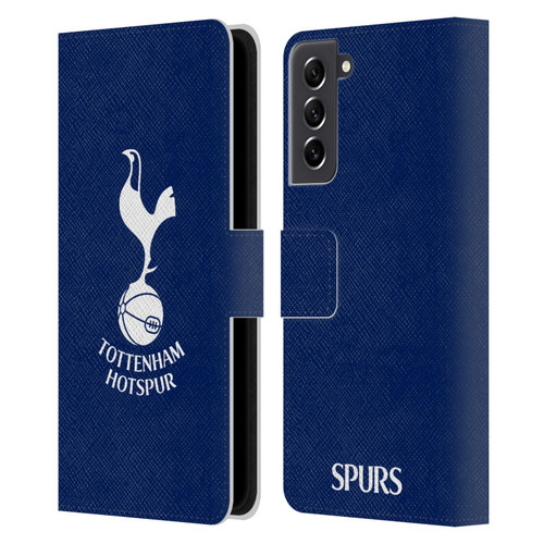 Tottenham Hotspur F.C. Badge Cockerel Leather Book Wallet Case Cover For Samsung Galaxy S21 FE 5G
