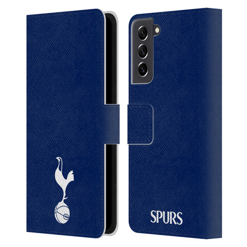 Tottenham Hotspur F.C. Badge Small Cockerel Leather Book Wallet Case Cover For Samsung Galaxy S21 FE 5G