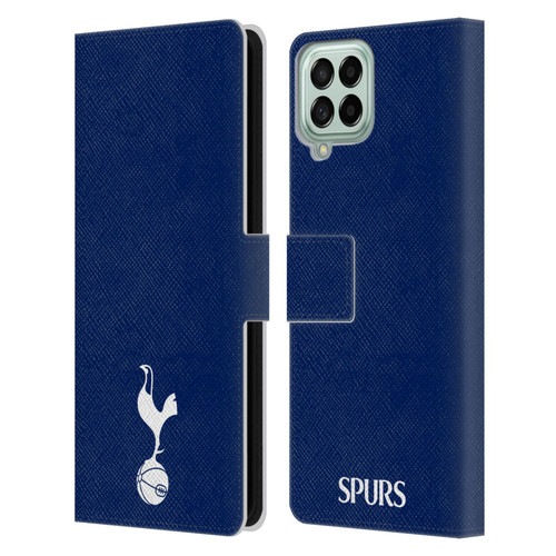 Tottenham Hotspur F.C. Badge Small Cockerel Leather Book Wallet Case Cover For Samsung Galaxy M53 (2022)