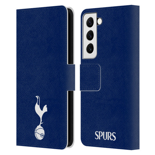 Tottenham Hotspur F.C. Badge Small Cockerel Leather Book Wallet Case Cover For Samsung Galaxy S22 5G