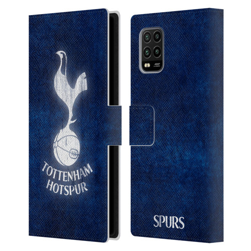 Tottenham Hotspur F.C. Badge Distressed Leather Book Wallet Case Cover For Xiaomi Mi 10 Lite 5G