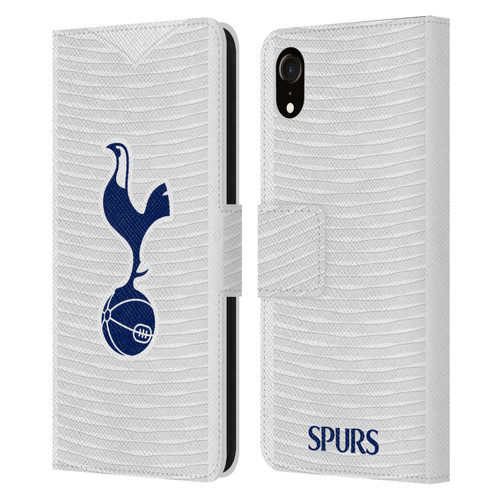 Tottenham Hotspur F.C. 2021/22 Badge Kit Home Leather Book Wallet Case Cover For Apple iPhone XR