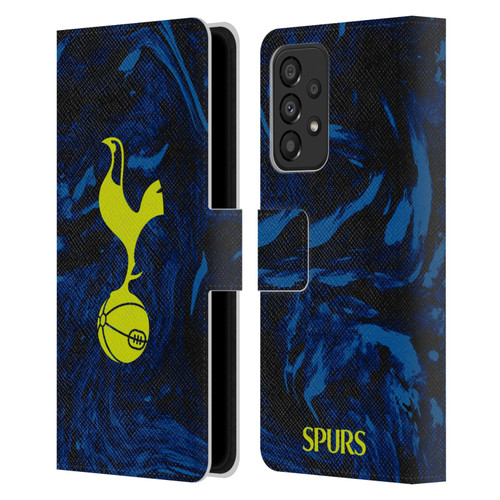 Tottenham Hotspur F.C. 2021/22 Badge Kit Away Leather Book Wallet Case Cover For Samsung Galaxy A33 5G (2022)