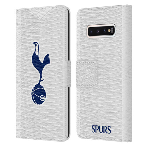 Tottenham Hotspur F.C. 2021/22 Badge Kit Home Leather Book Wallet Case Cover For Samsung Galaxy S10