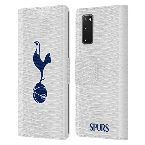 Tottenham Hotspur F.C. 2021/22 Badge Kit Home Leather Book Wallet Case Cover For Samsung Galaxy S20 / S20 5G
