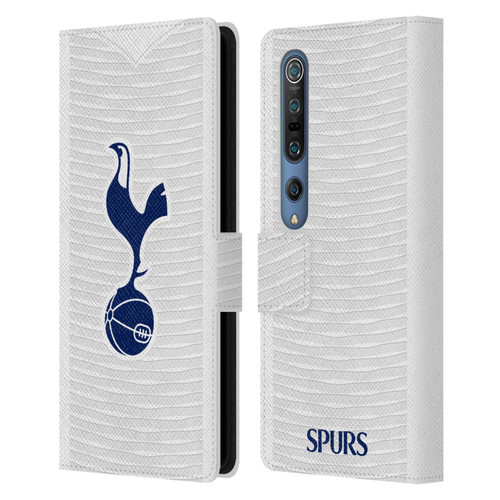 Tottenham Hotspur F.C. 2021/22 Badge Kit Home Leather Book Wallet Case Cover For Xiaomi Mi 10 5G / Mi 10 Pro 5G