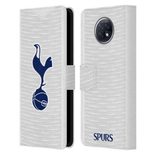 Tottenham Hotspur F.C. 2021/22 Badge Kit Home Leather Book Wallet Case Cover For Xiaomi Redmi Note 9T 5G