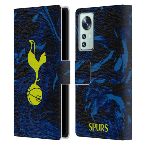 Tottenham Hotspur F.C. 2021/22 Badge Kit Away Leather Book Wallet Case Cover For Xiaomi 12