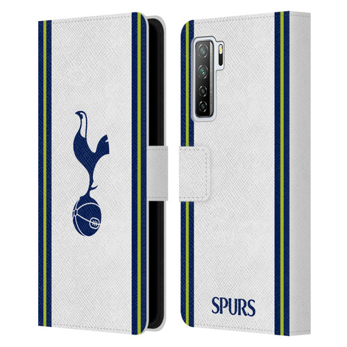 Tottenham Hotspur F.C. 2022/23 Badge Kit Home Leather Book Wallet Case Cover For Huawei Nova 7 SE/P40 Lite 5G